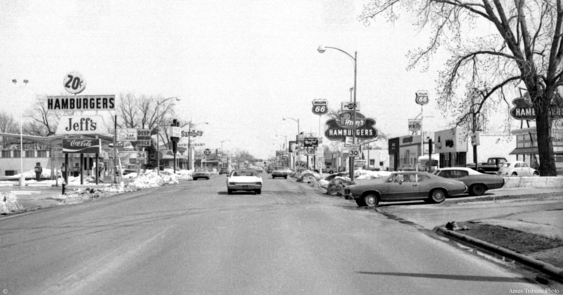 Fast Food on Lincoln Way Ames History Museum